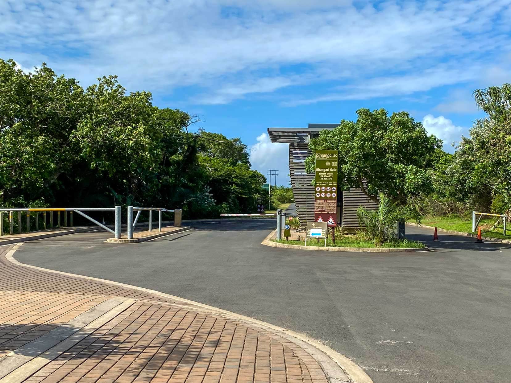 Entrance-to-Eastern-Shores of iSimangaliso 