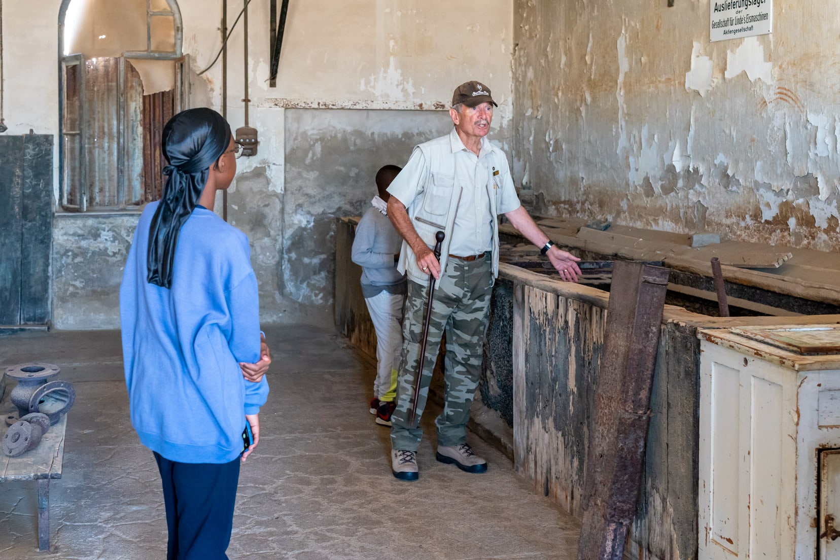 The ice factory at Kolmanskop