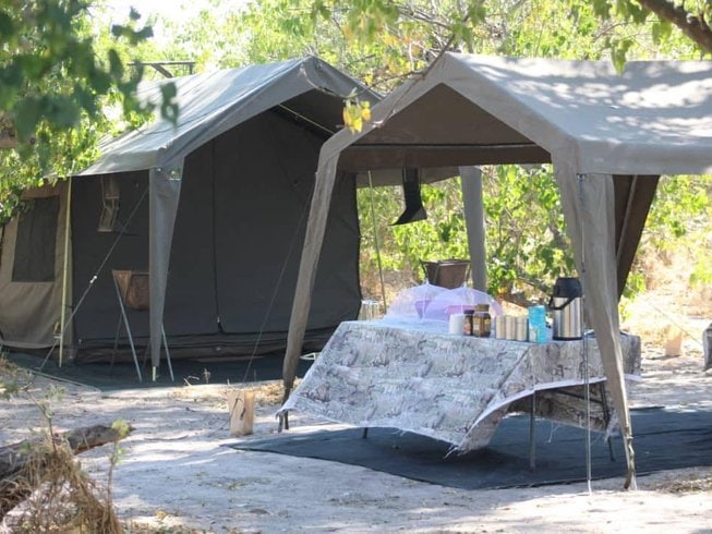 Okavango Camping safari Meru tents 
