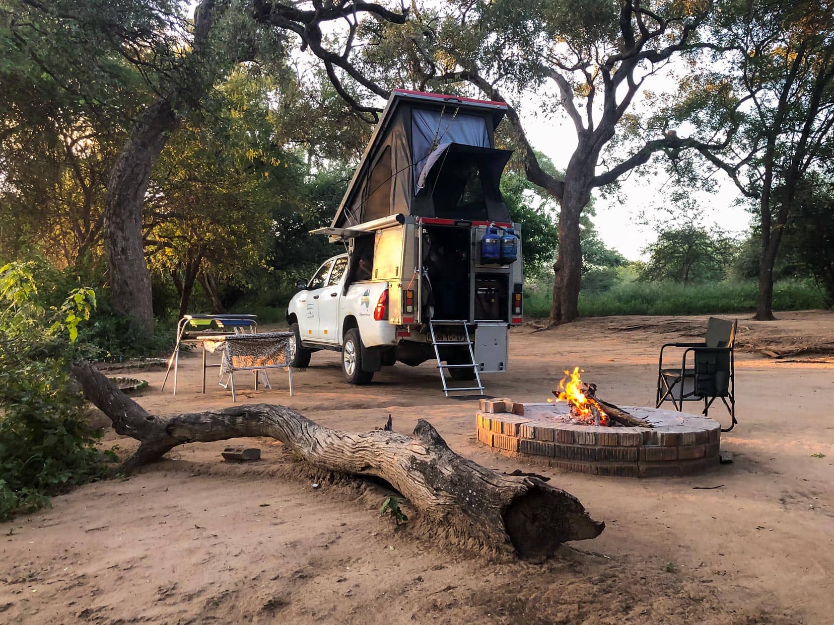 African Ranches campsite, Botswana