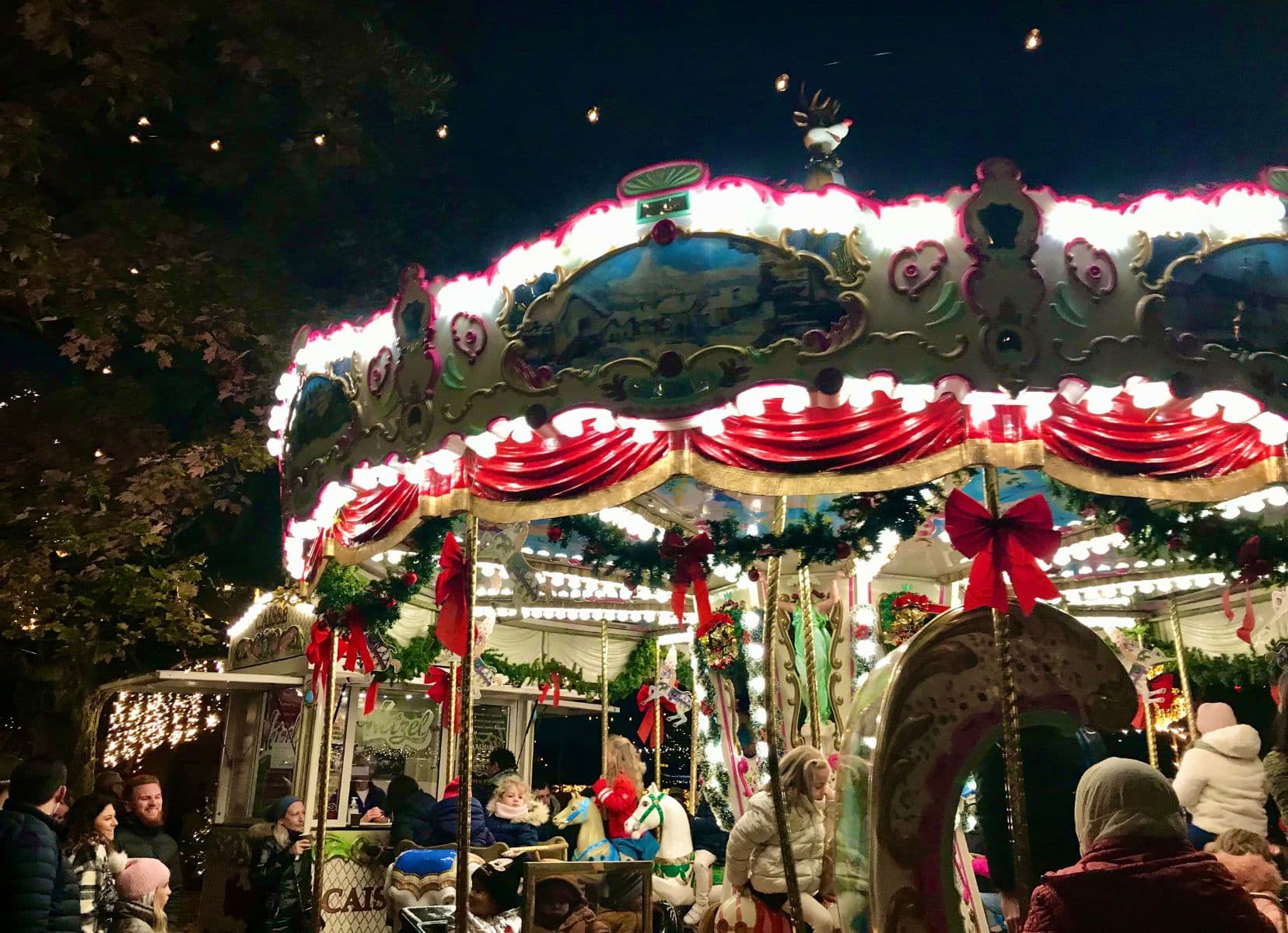 Swiss Christmas carousel