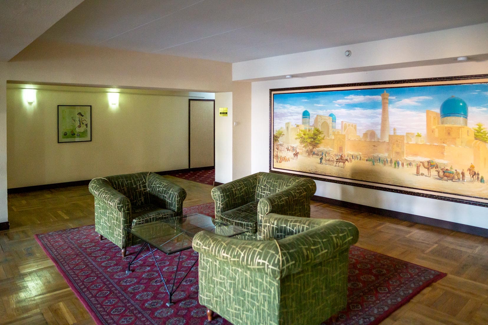 Inside the Uzbekistan Hotel, Tashkent