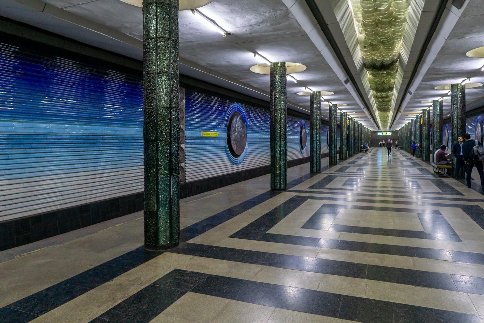 Kosmonavtlar metro subway station on the Uzbekistan line, is Tashkent worth visiting