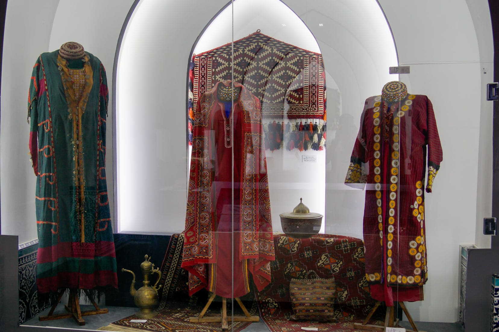 Old-Uzbek-dress-pieces, Museum of Madrassa's History