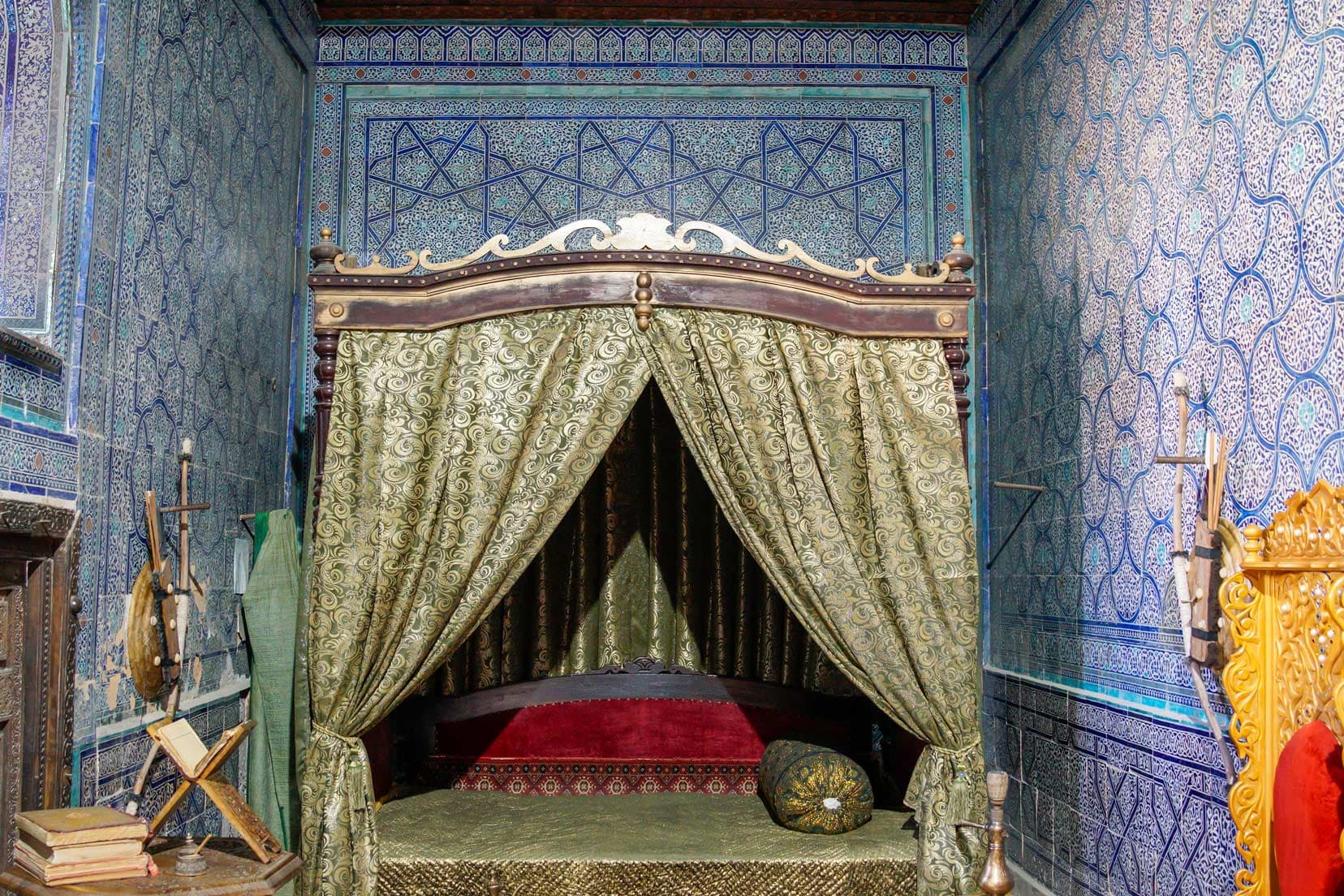bed-chamber in Tash-Khovli Palace, Khiva