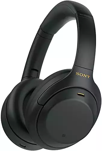 Sony Noise Cancelling Wireless Headphones – 30hr Battery Life – Over Ear Style – Optimised for Alexa and Google Assistant – Built-in mic for Calls – WH-1000XM4B.CE7 ̵...