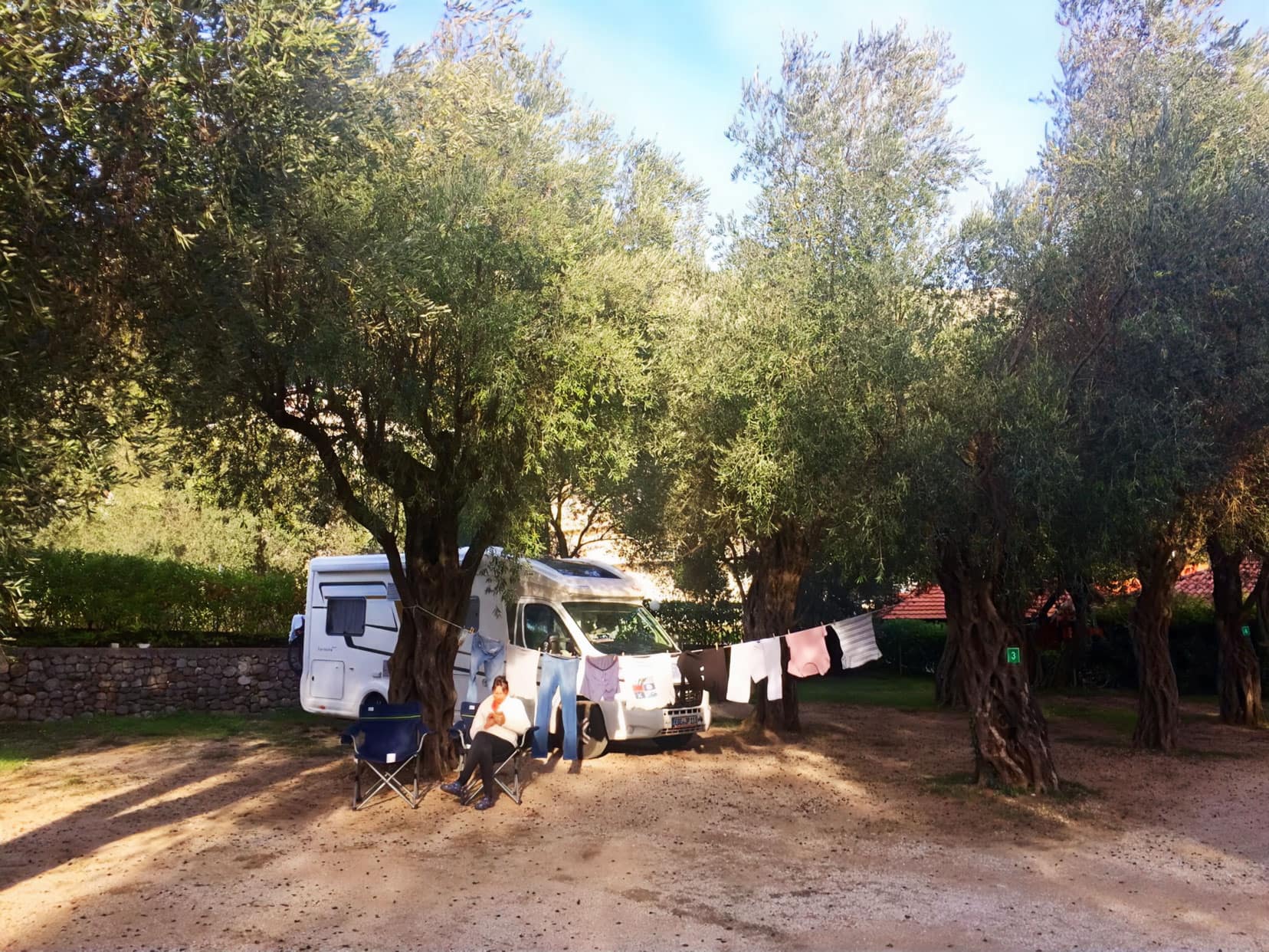 campervanning-in-Europe-Shelley-by-washing-by-motorhome