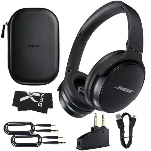 Bose QuietComfort 45 Headphones Bundle