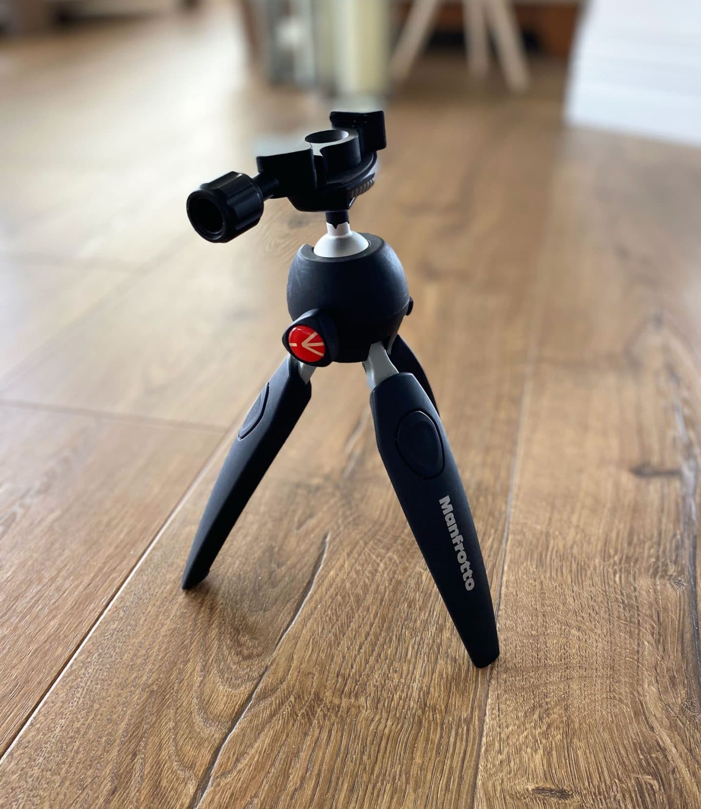 our Manfrotto travel tripod 