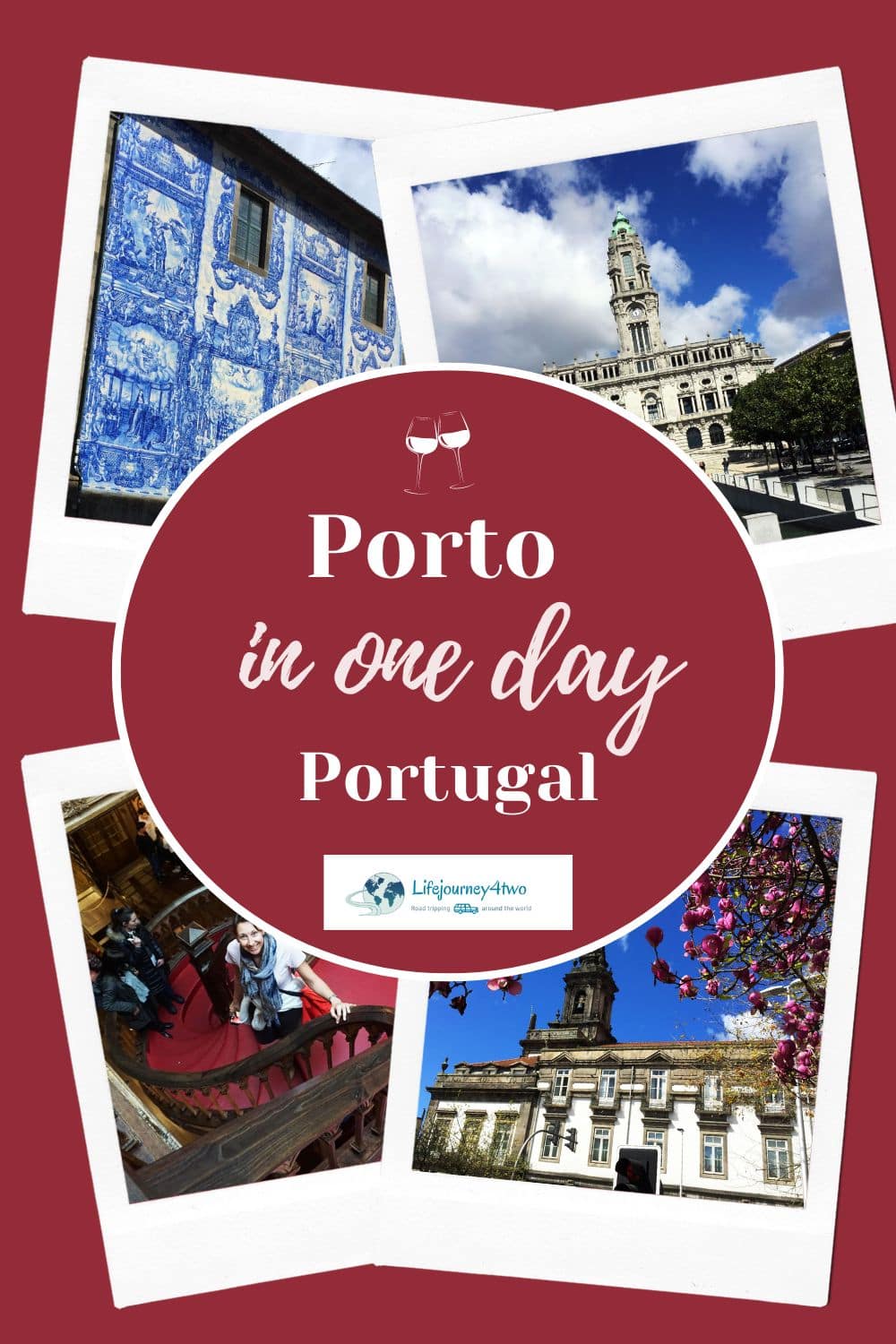 Porto in a day Pinterest pin