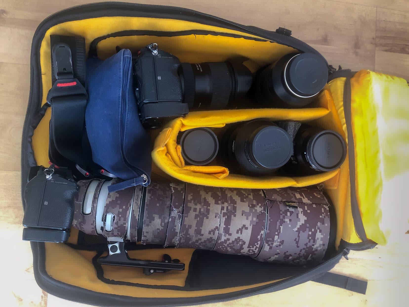 Vangaurd-Alta-Rise-48-fully-loaded-backpack