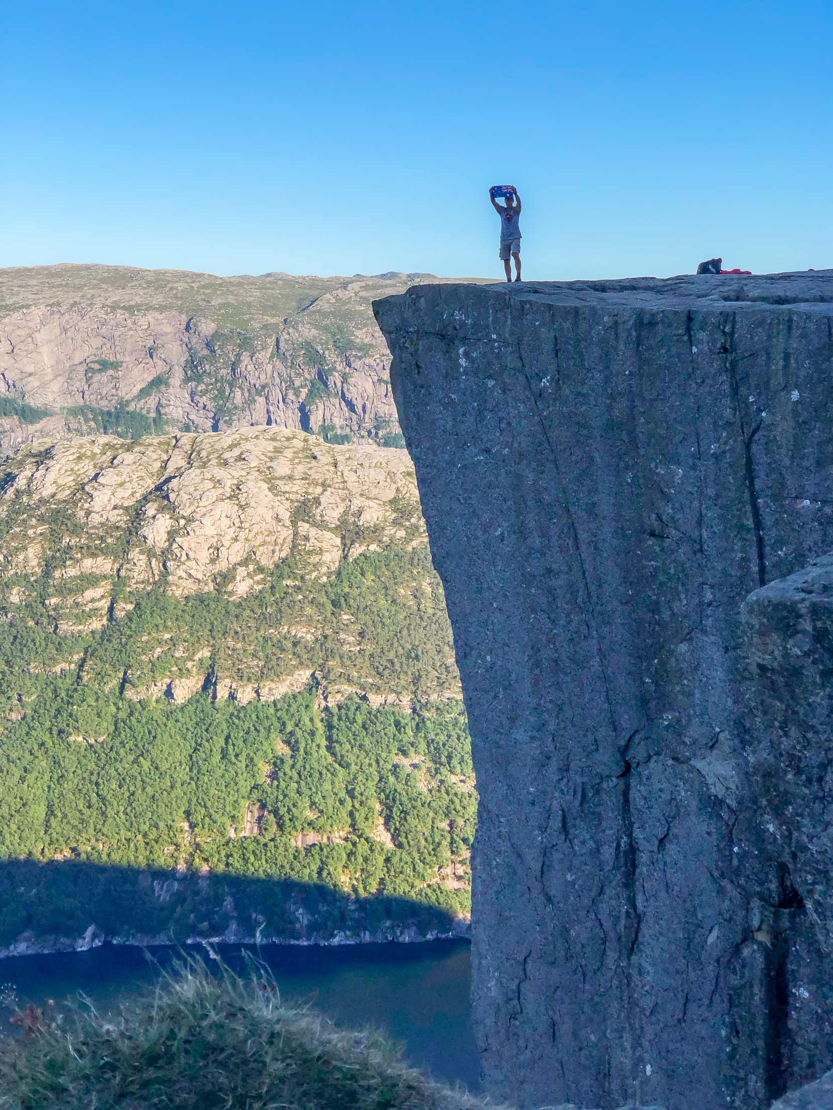 Me on Preikestolen