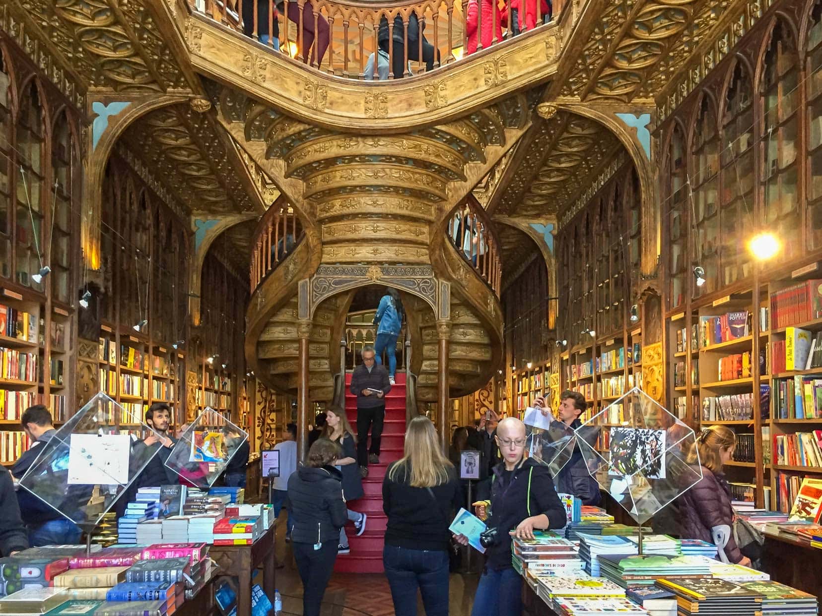 One of the oldest and most beautiful bookshops in Portugal, Livraria Lello
