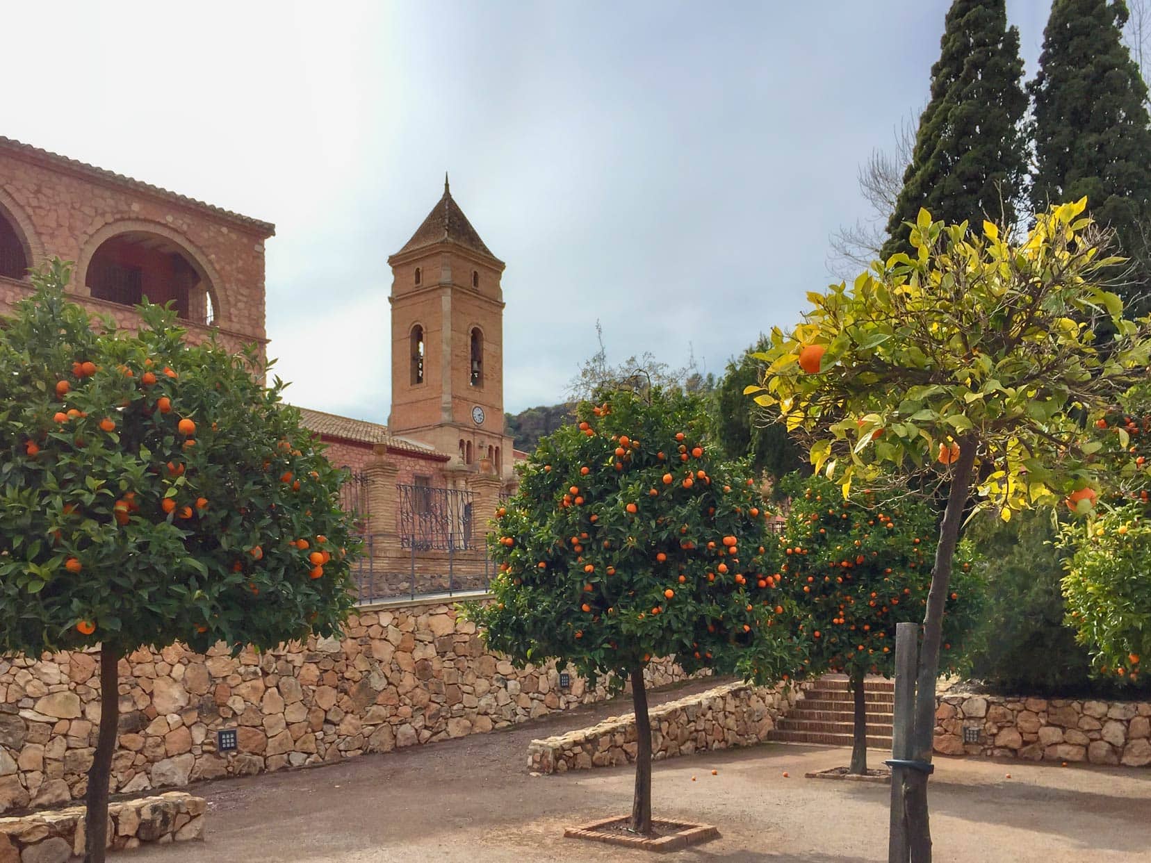 Santa-Eulalia-de-Merida-Sanctuary-oranges