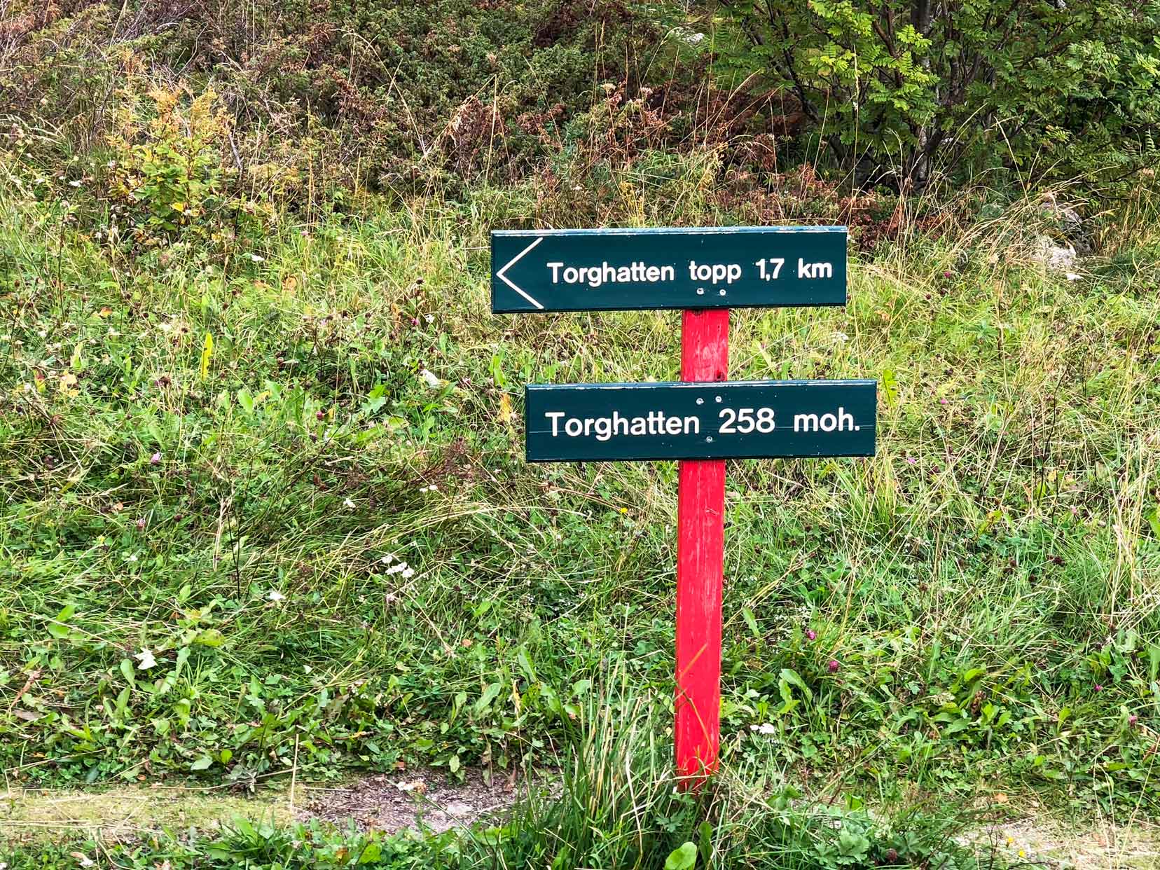 Torghatten-hike_torghatten-peak-hike-sign