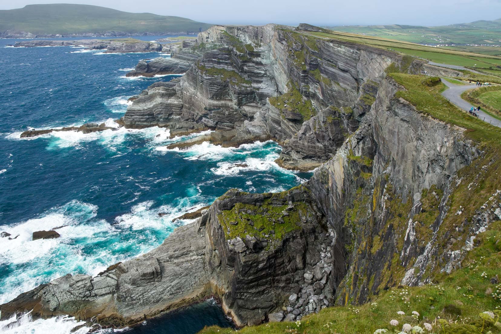 Dramatic cliffs of Ring of Kerry 