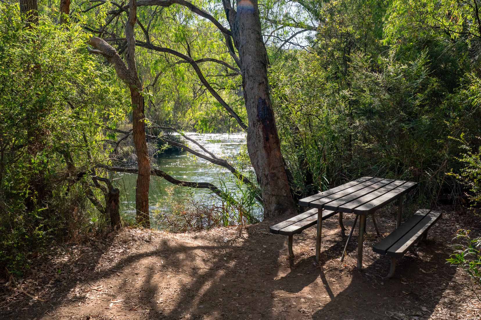 long Pool Picnic Table 