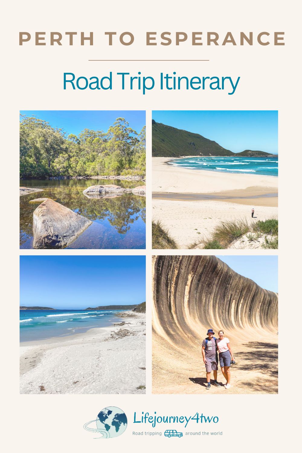 Perth to esperance Road Trip Pinterest Pin