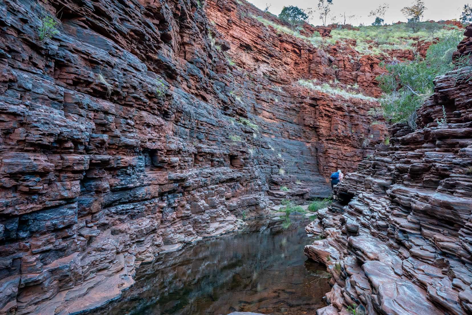 Hancock Gorge Rock layers