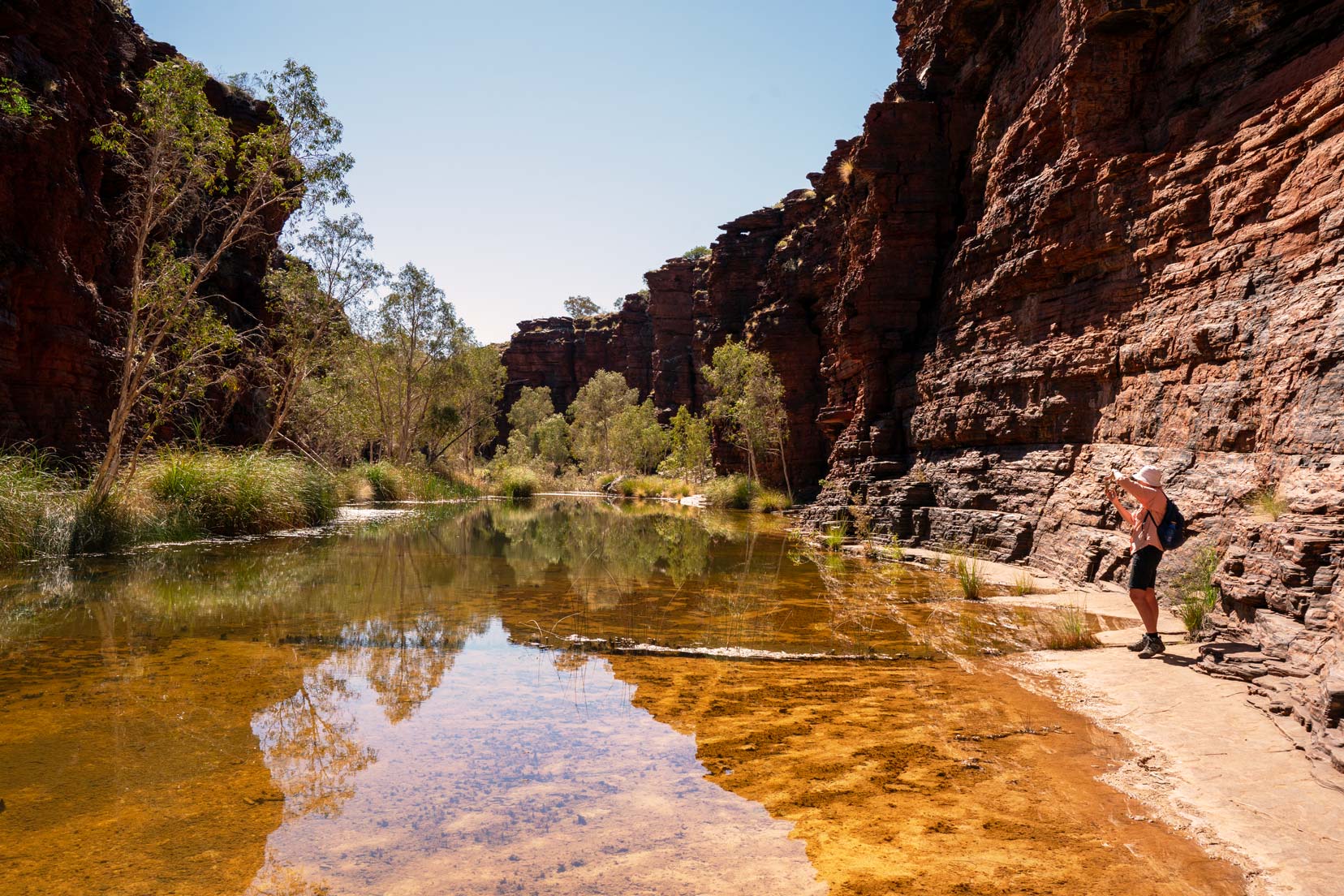 View down the gorge 