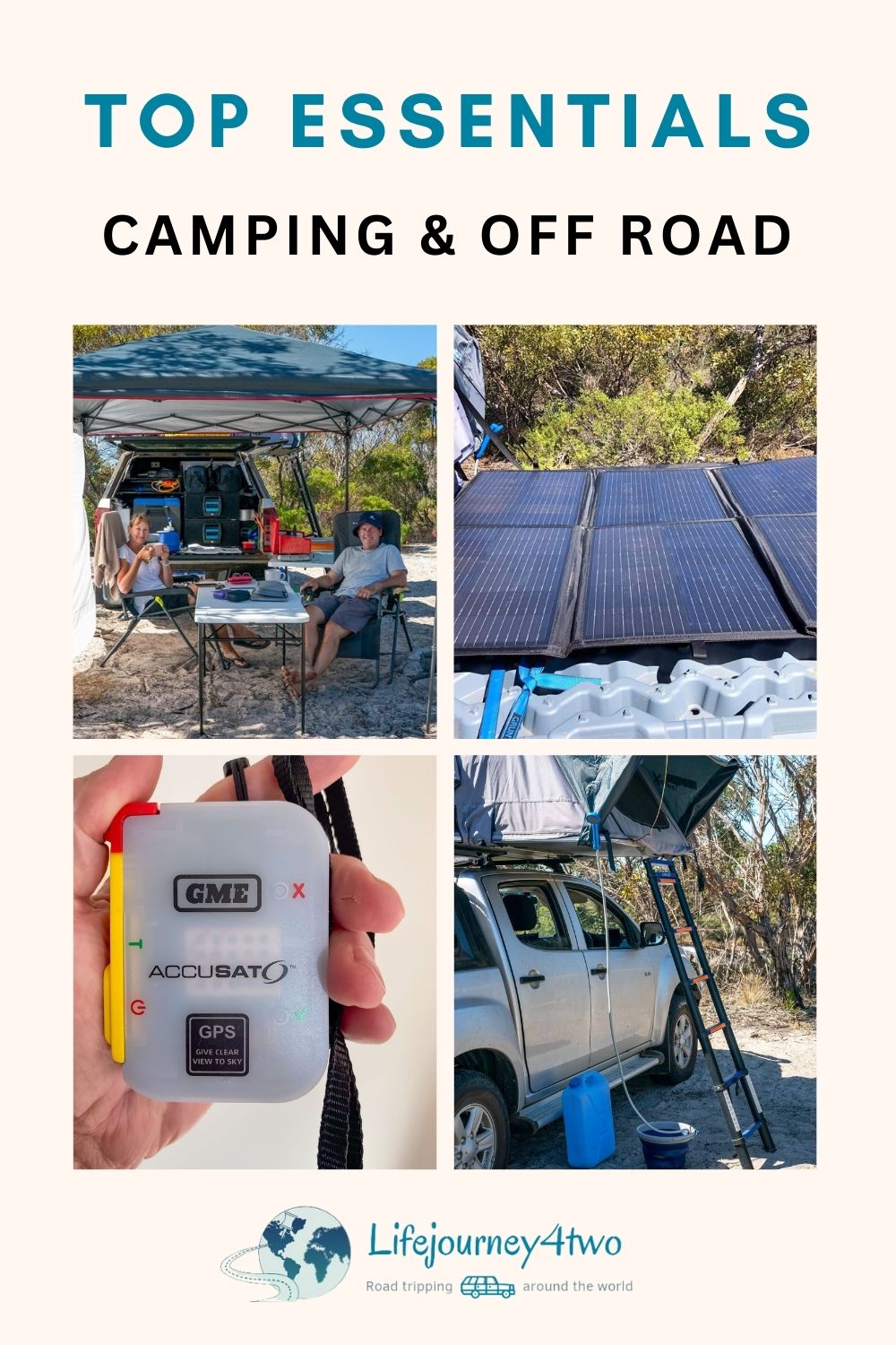 Camping and 4x4 gear pinterest pin 