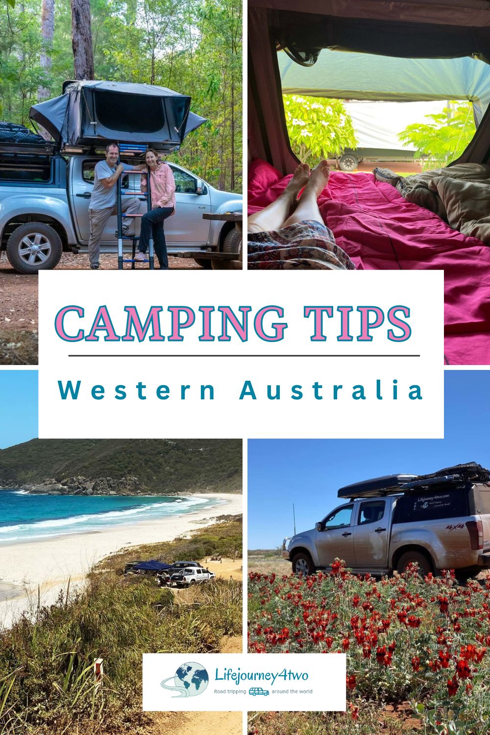 Camping in Western Australia Tips pinterest pin